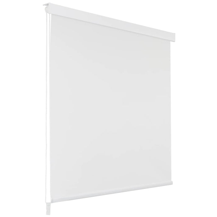 vidaXL Shower Roller Blind 100x240 cm White