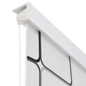 vidaXL Shower Roller Blind 80x240 cm Square