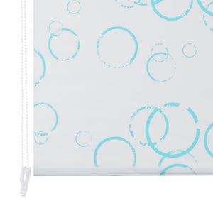 vidaXL Shower Roller Blind 80x240 cm Bubble