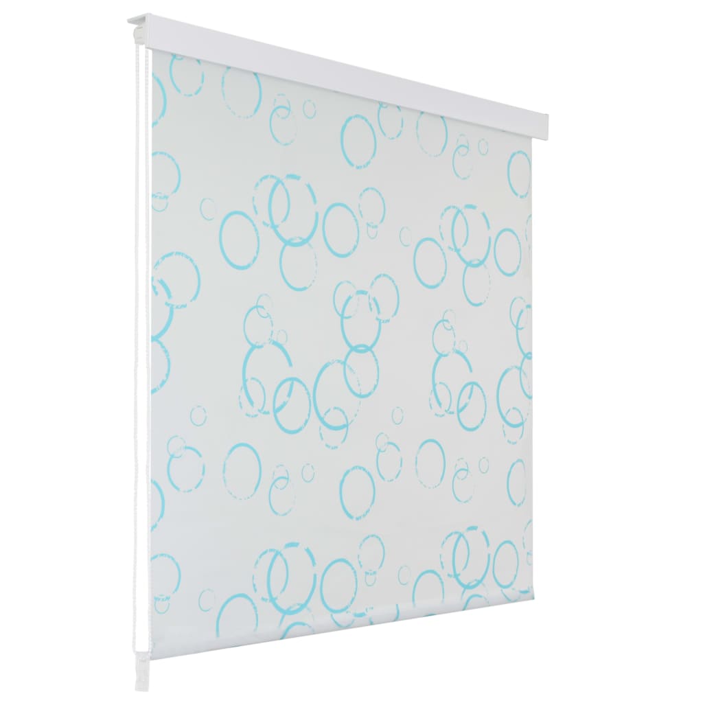 vidaXL Shower Roller Blind 100x240 cm Bubble