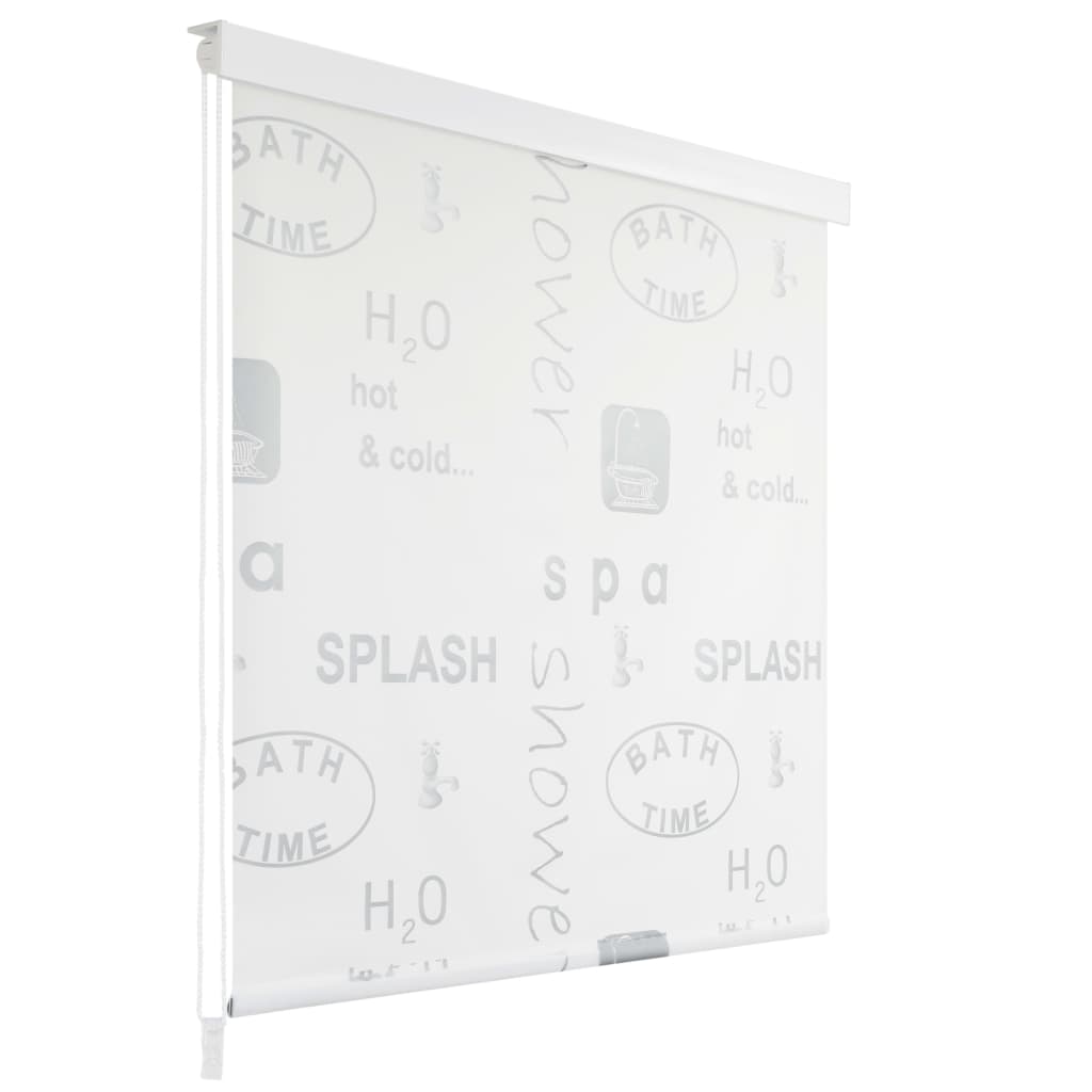 vidaXL Shower Roller Blind 120x240 cm Splash