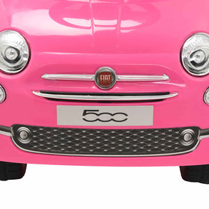 vidaXL Ride-on Car Fiat 500 Pink