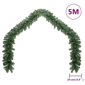 vidaXL Christmas Garland PVC 5 m