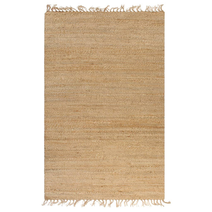 vidaXL Hand-Woven Jute Area Rug 120x180 cm Natural