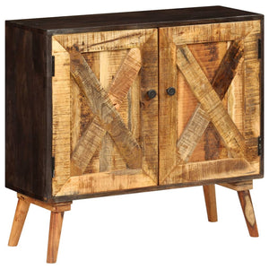 vidaXL Sideboard Solid Mango Wood 85x30x75 cm