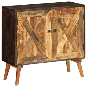 vidaXL Sideboard Solid Mango Wood 85x30x75 cm