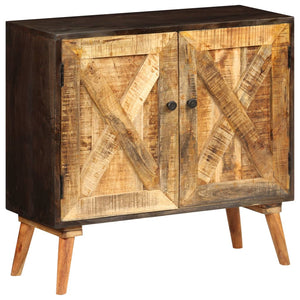 vidaXL Sideboard Solid Mango Wood 85x30x75 cm