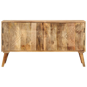 vidaXL Sideboard Solid Mango Wood 110x30x60 cm