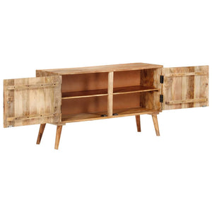 vidaXL Sideboard Solid Mango Wood 110x30x60 cm