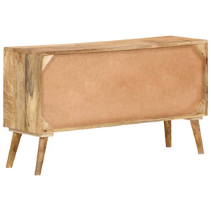 vidaXL Sideboard Solid Mango Wood 110x30x60 cm