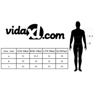 vidaXL Buoyancy Aids 4 pcs 50 N 30-50 kg Navy Blue