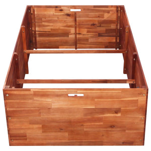 vidaXL Garden Raised Bed Acacia Wood 150x100x50 cm