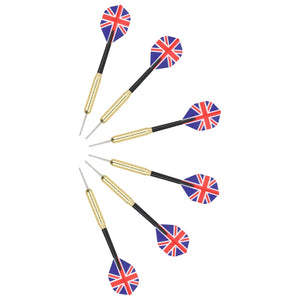 vidaXL Professional Dart Set with Dartboard Sisal Steel