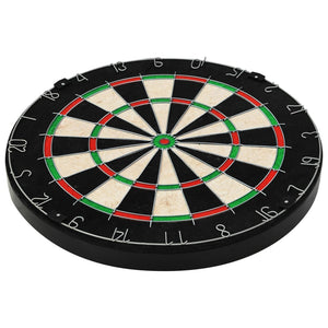 vidaXL Professional Dart Set with Dartboard and Surround Sisal Steel