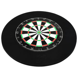 vidaXL Professional Dart Set with Dartboard and Surround Sisal Steel