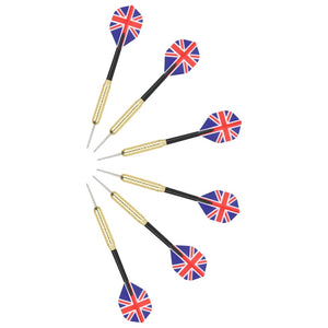 vidaXL Professional Dart Set with Dartboard and Cabinet Sisal Steel