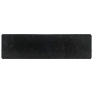 vidaXL Sink 45x30x12 cm Marble High Gloss Black