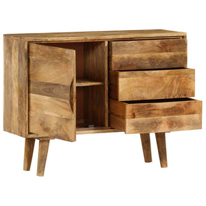 vidaXL Sideboard Solid Mango Wood 90x30x69 cm