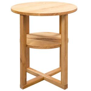 vidaXL Side Table 40x50 cm Solid Oak Wood