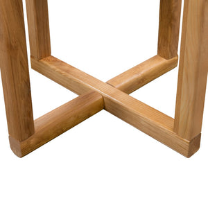 vidaXL Side Table 40x50 cm Solid Oak Wood