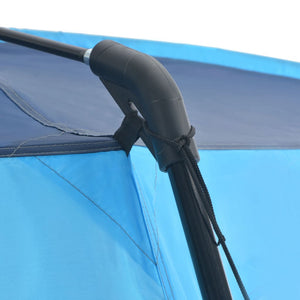 vidaXL Pool Tent Fabric 660x580x250 cm Blue