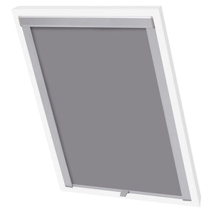 vidaXL Blackout Roller Blind Grey CK02