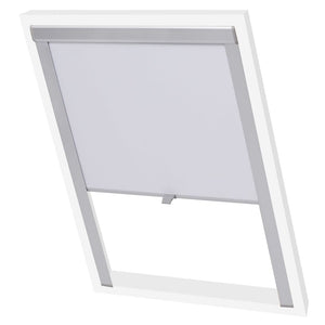 vidaXL Blackout Roller Blind White CK04