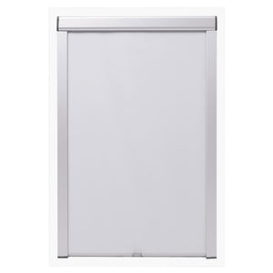 vidaXL Blackout Roller Blind White UK08