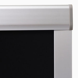 vidaXL Blackout Roller Blind Black CK04