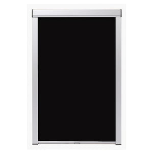 vidaXL Blackout Roller Blind Black MK04