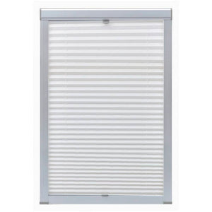 vidaXL Pleated Blind White CK04