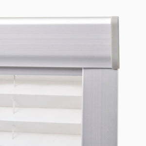 vidaXL Pleated Blind White CK04