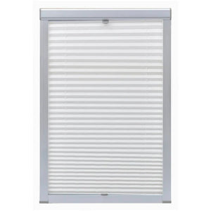 vidaXL Pleated Blind White UK08