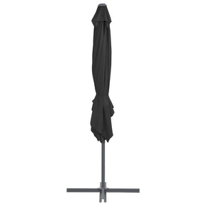 vidaXL Cantilever Umbrella with Steel Pole Anthracite 250x250 cm