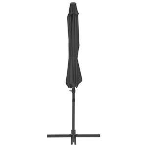 vidaXL Cantilever Umbrella with Steel Pole Anthracite 300 cm