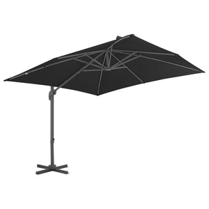 vidaXL Cantilever Garden Parasol with Aluminium Pole 300x300 cm Anthracite