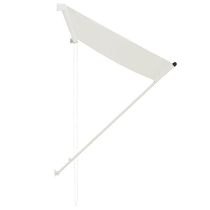 vidaXL Retractable Awning 150x150 cm Cream