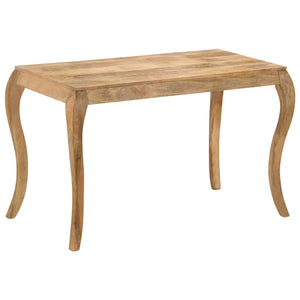 vidaXL Dining Table 118x60x76 cm Solid Mango Wood