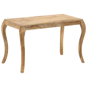 vidaXL Dining Table 118x60x76 cm Solid Mango Wood