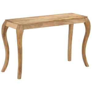 vidaXL Console Table 118x38x76 cm Solid Mango Wood