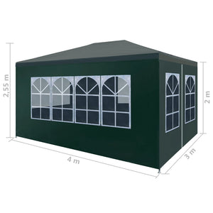 vidaXL Party Tent 3x4 m Green