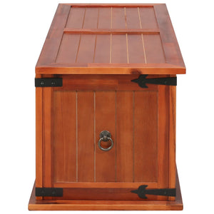 vidaXL Storage Chest 90x45x40 cm Solid Acacia Wood