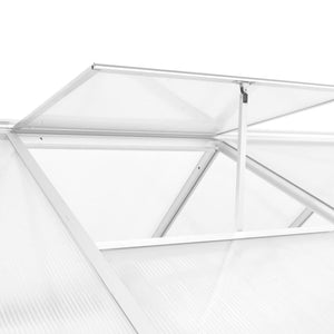 vidaXL Greenhouse Aluminium 302x190x195 cm 11.19 m³