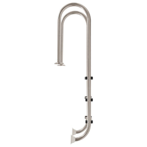 vidaXL Pool Ladder 3 Steps Stainless Steel 304 120 cm