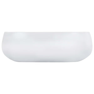 vidaXL Wash Basin 44.5x39.5x14.5 cm Ceramic White