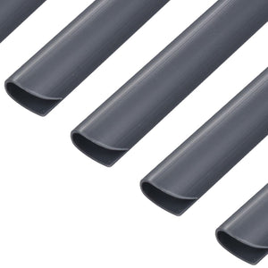 vidaXL 100 pcs Fence Strip Clips PVC Anthracite