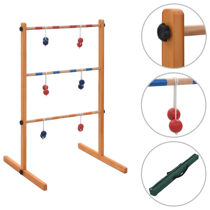 vidaXL Ladder Golf Wood