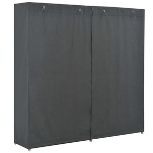 vidaXL Wardrobe Grey 173x40x170 cm Fabric