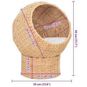 vidaXL Cat Basket Seagrass