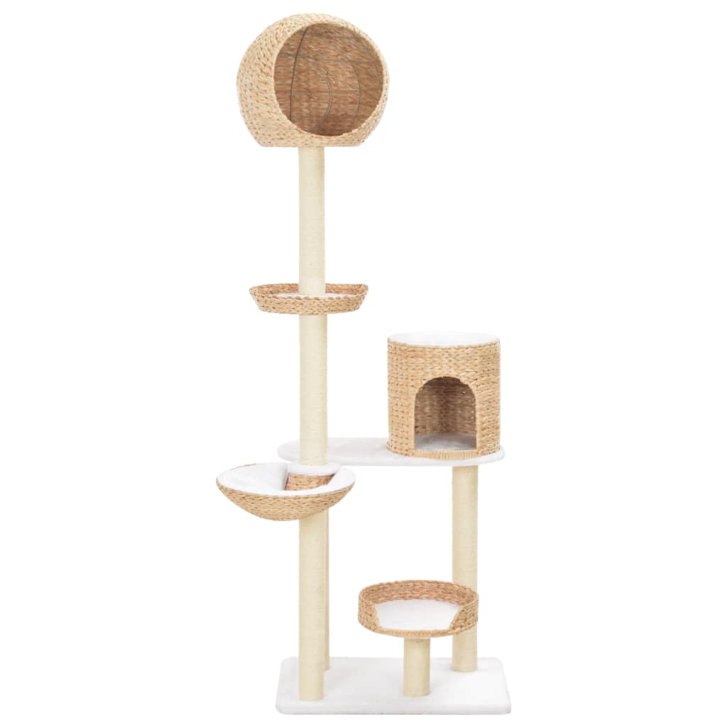 vidaXL Cat Tree with Sisal Scratching Post Seagrass